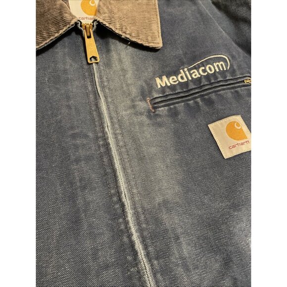 carhartt detroit jacket Jo1 Navy Size Medium - Picture 7 of 10